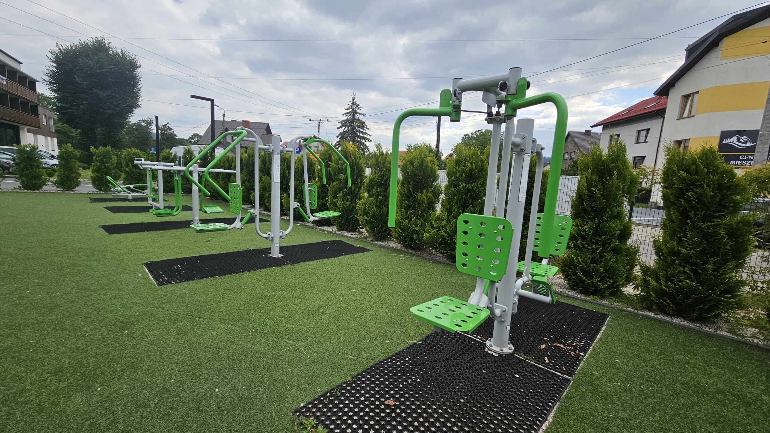 siłownia zewnętrzna