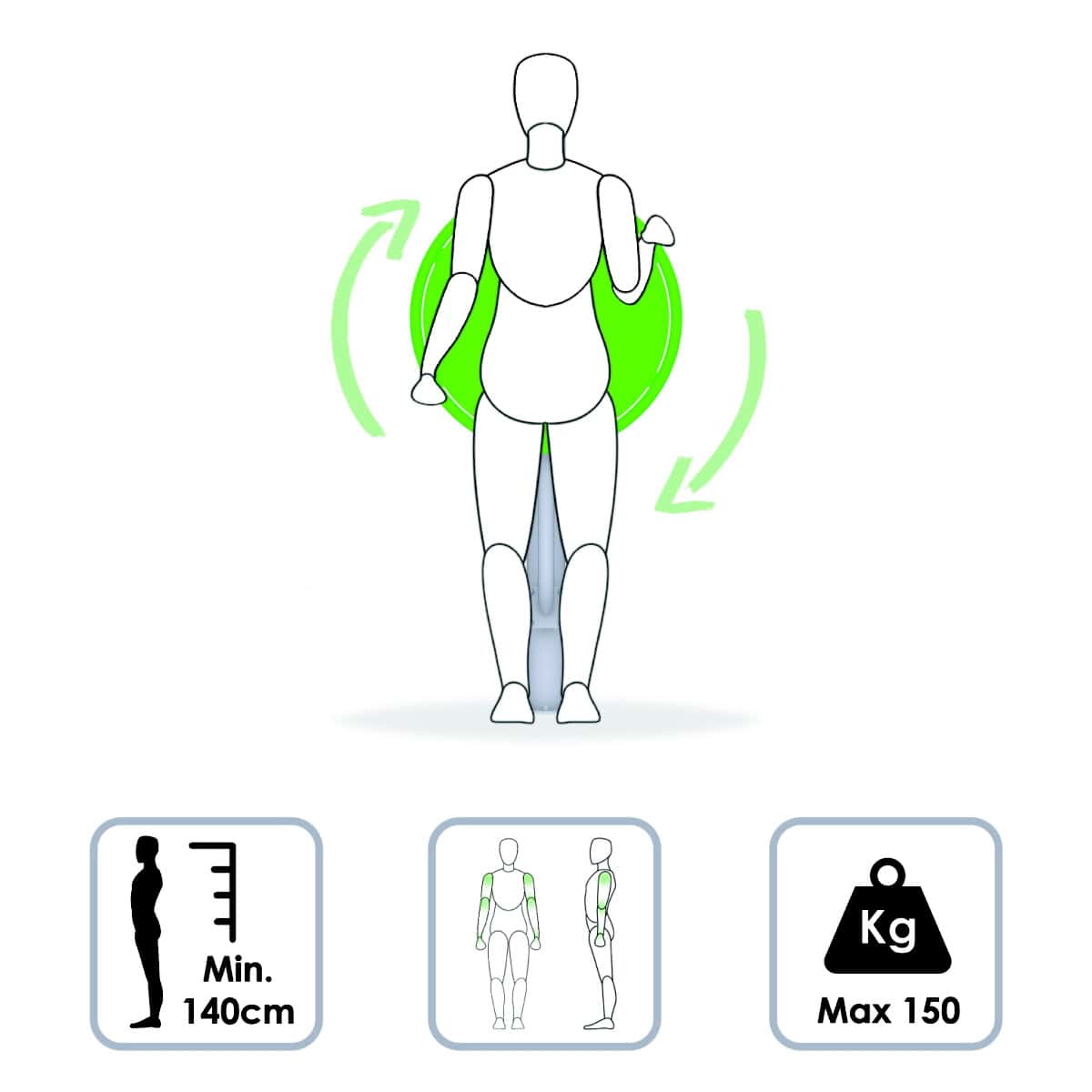 Koło duże na słupie - obrazek 3