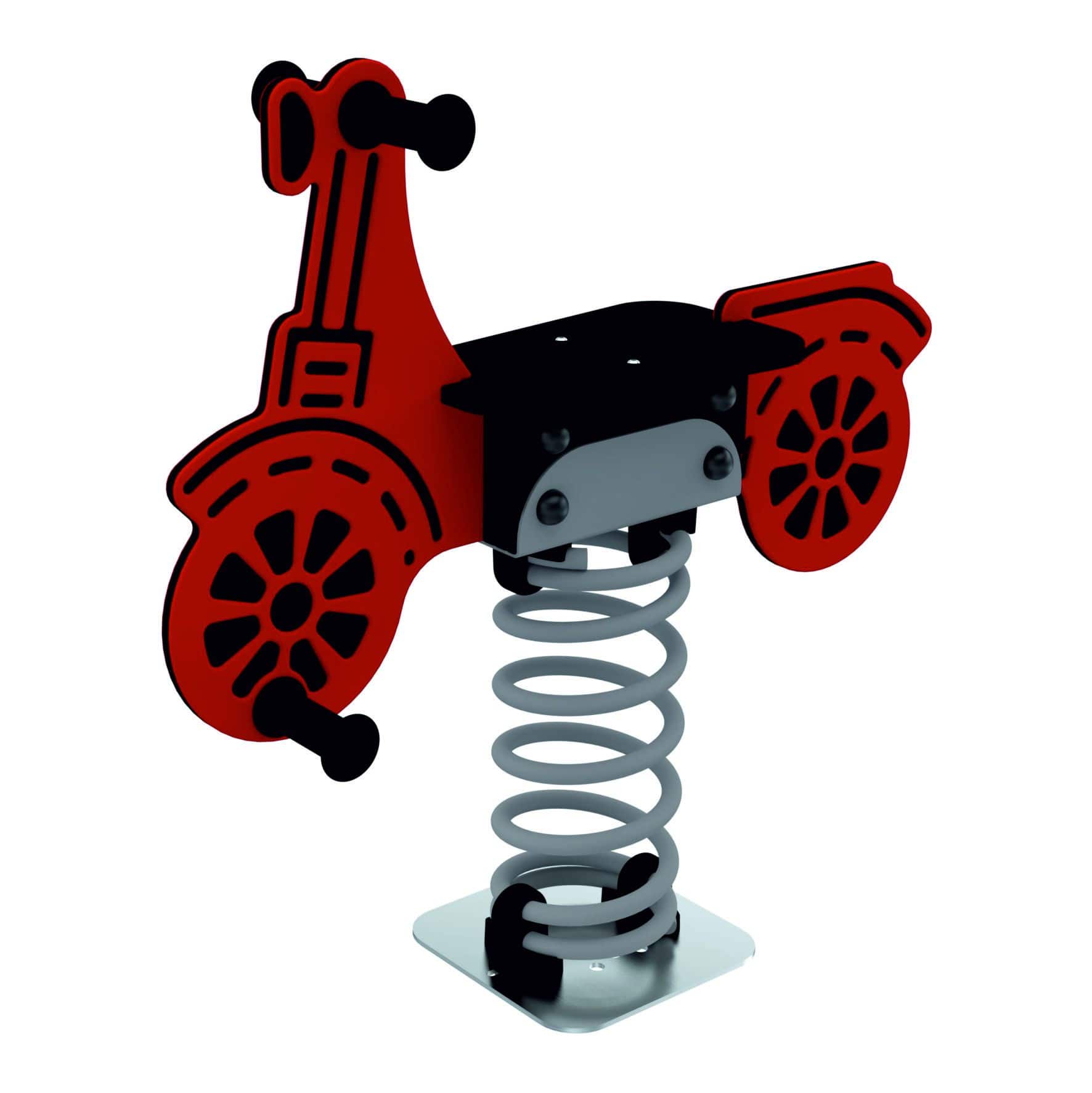 Bujak sprężynowy MOTOR – motocykl dla małych rajdowców - obrazek 2